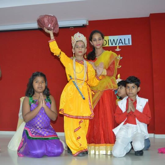 Diwali festivities @SRS International School